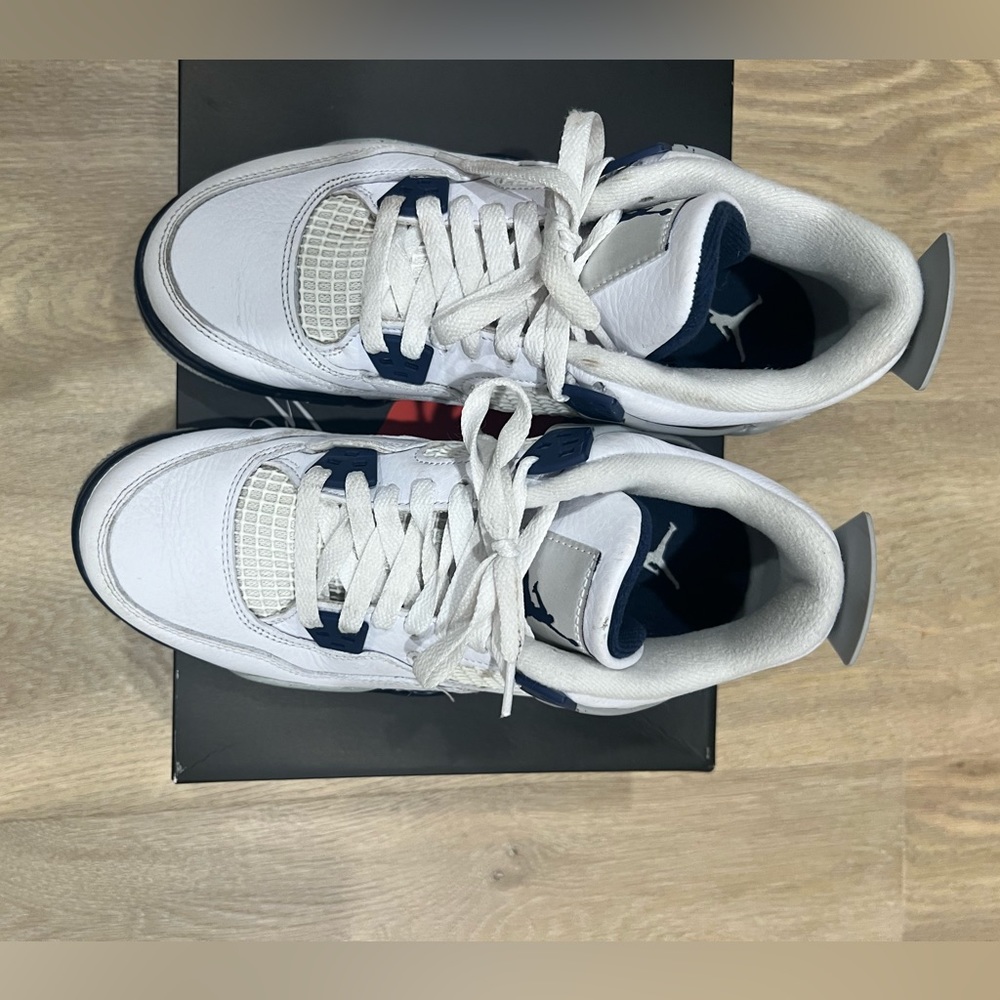 Jordan 4 Midnight Navy (7 Youth)